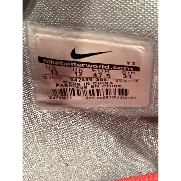 Nike LeBron 11 Low Turbo Green 2014 Mens Size 13 - Picture 5 of 6